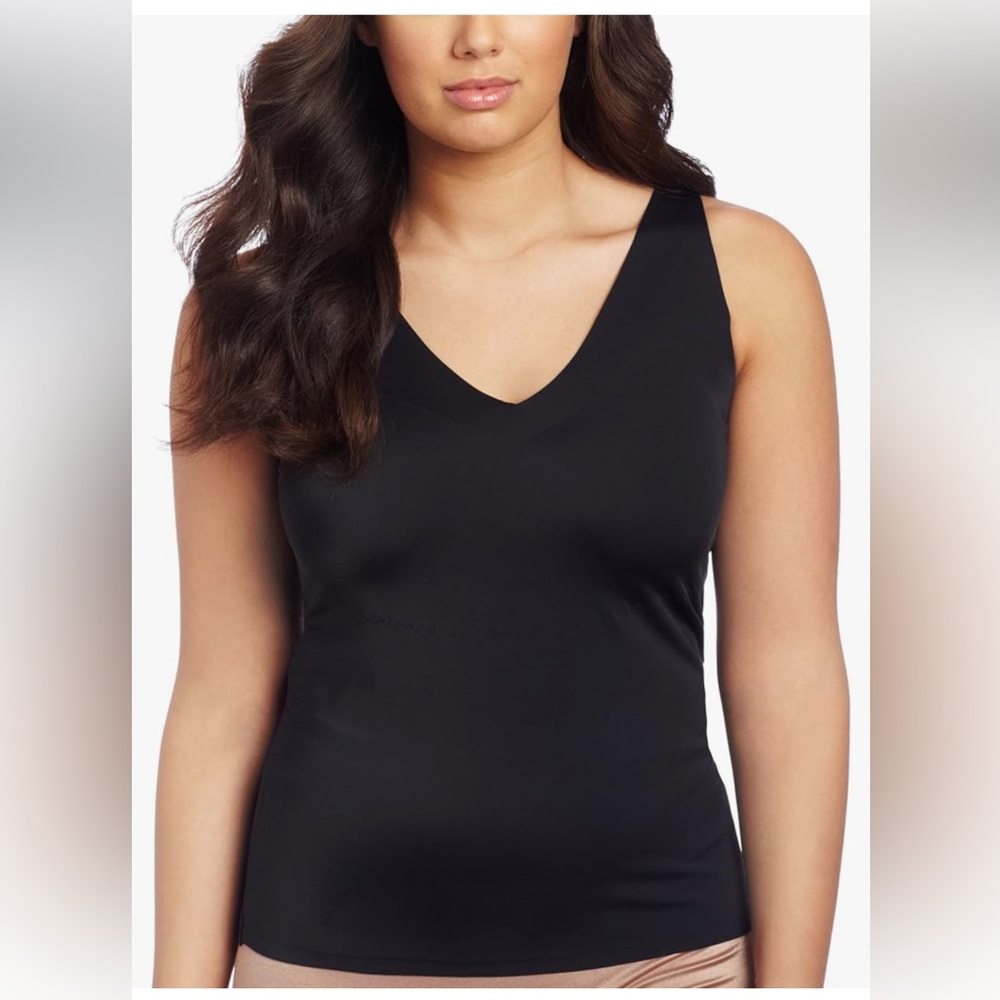 Dr Rey Shapewear Fused Edge Shaping Cami Black Size MEDIUM
